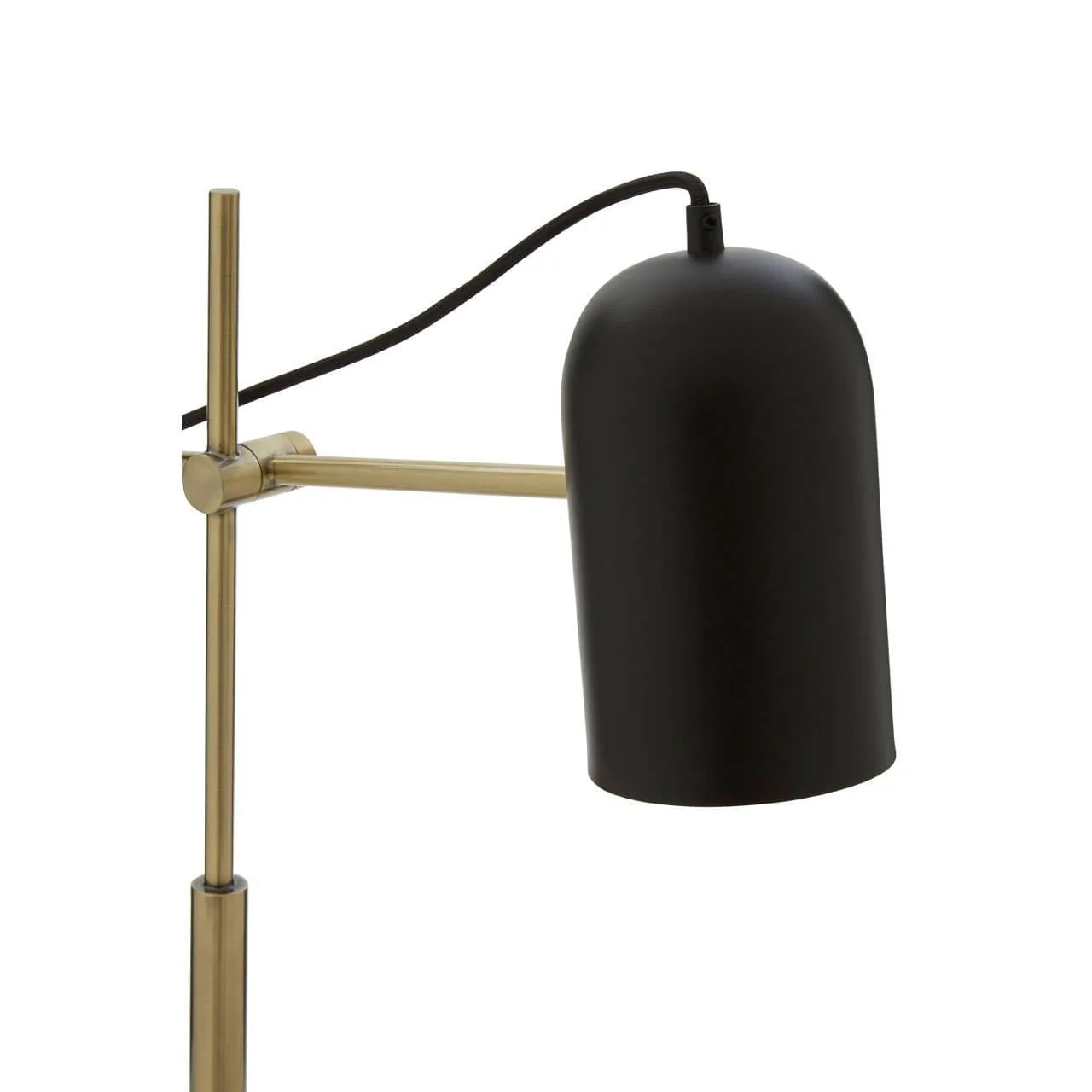 Equipose Black and Gold Desk Lamp with Marble Base - Image 5