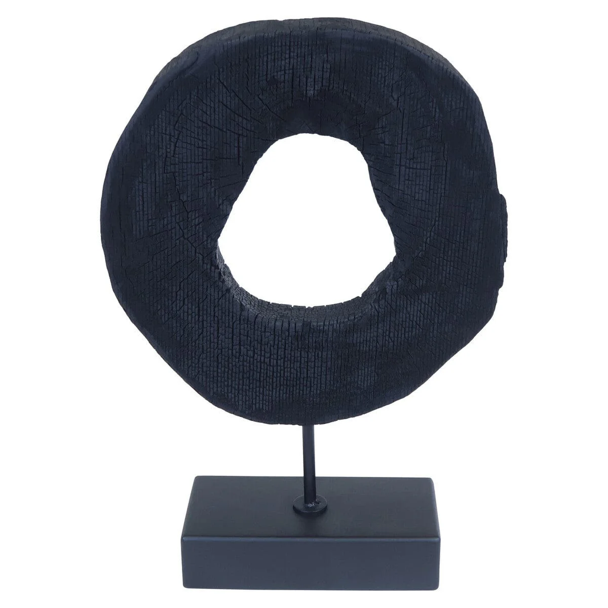 Fidel Small Rustic Mango Wood Sculpture On Stand