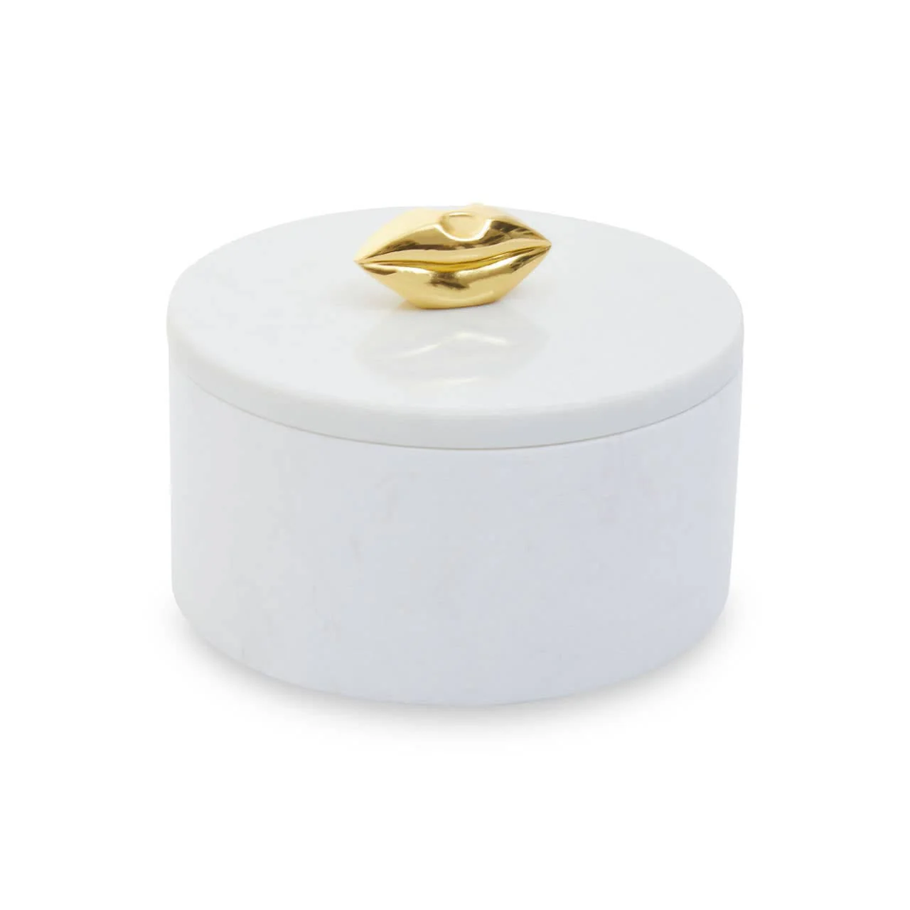Flos White Marble Storage Jar - Image 2