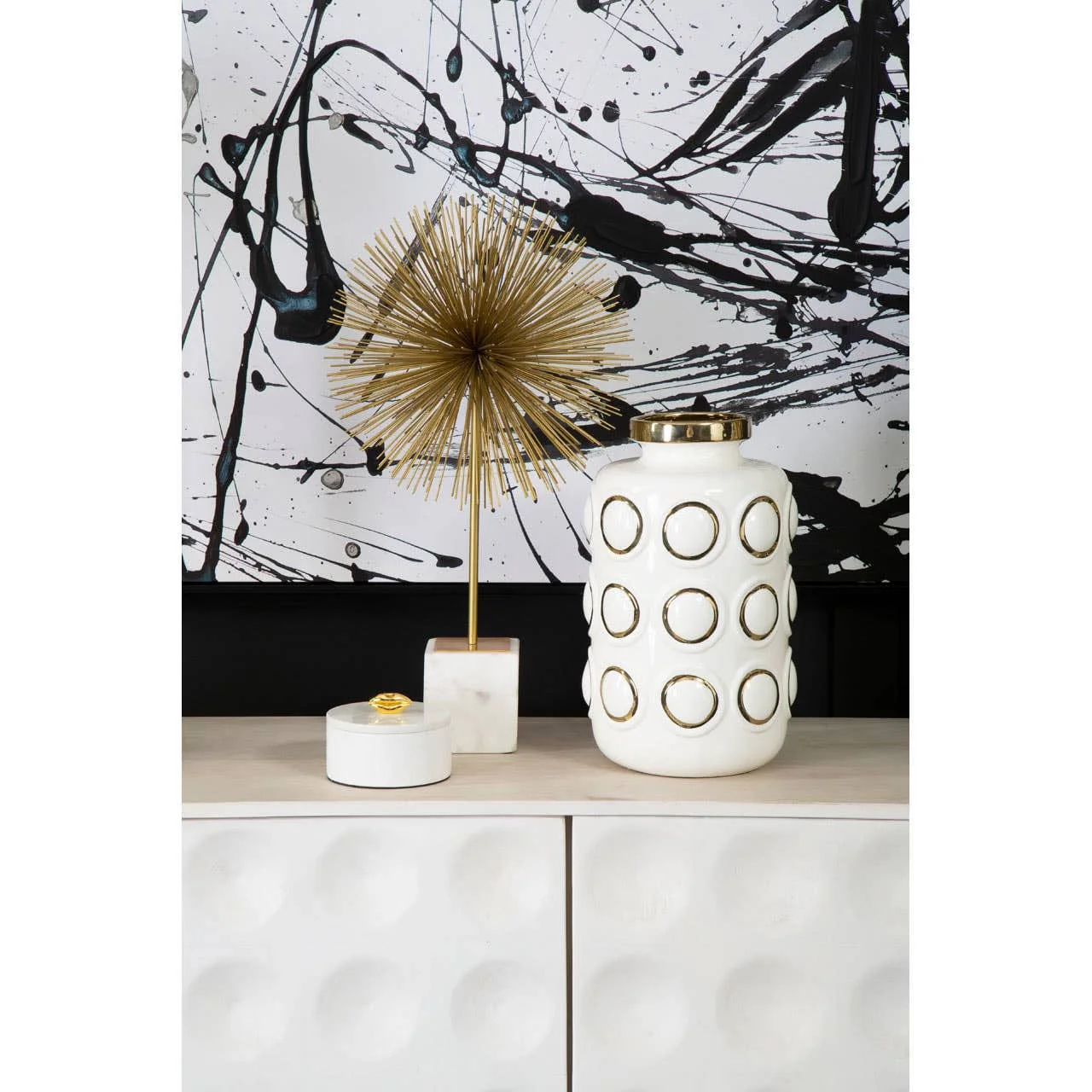 Flos White Marble Storage Jar - Image 8