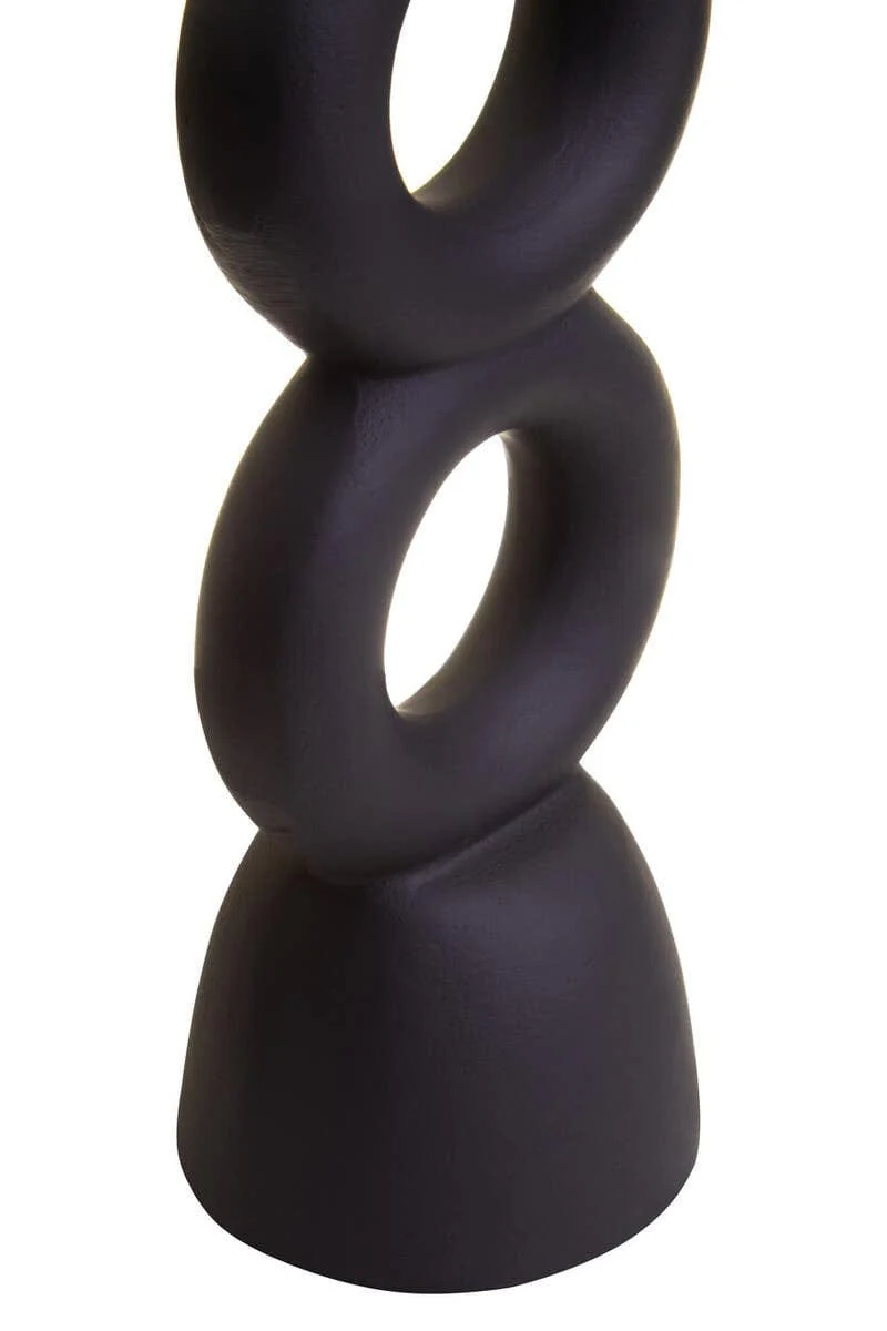 Hapax Large Black Candle Holder - Image 10