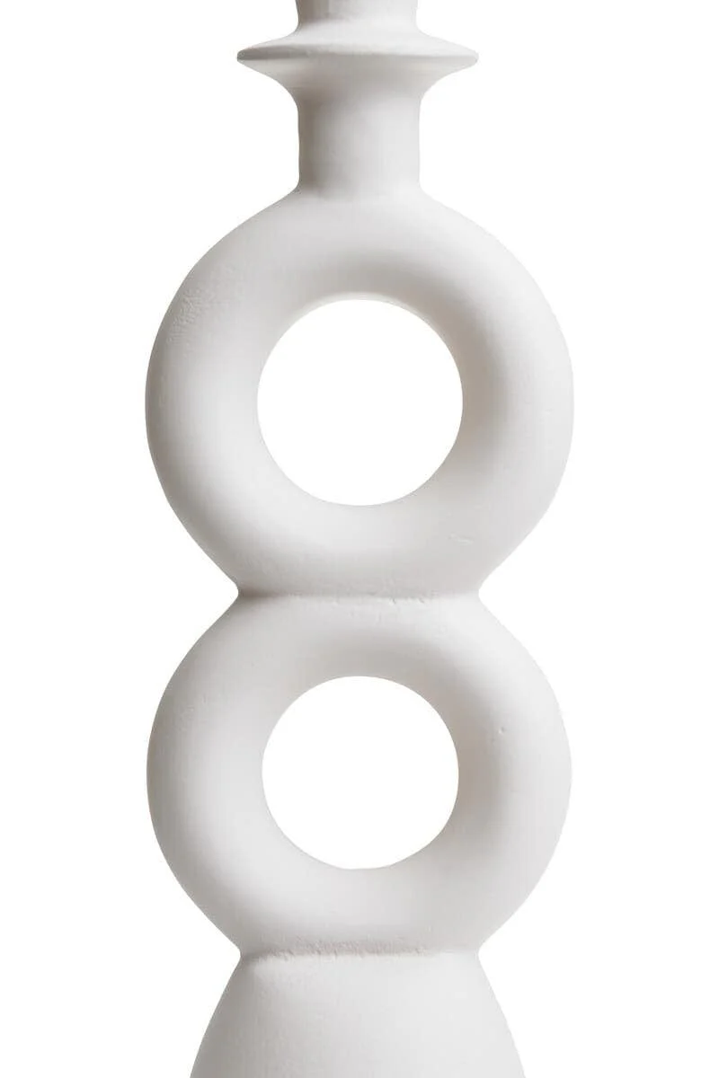 Hapax Large Cream Candle Holder - Image 4
