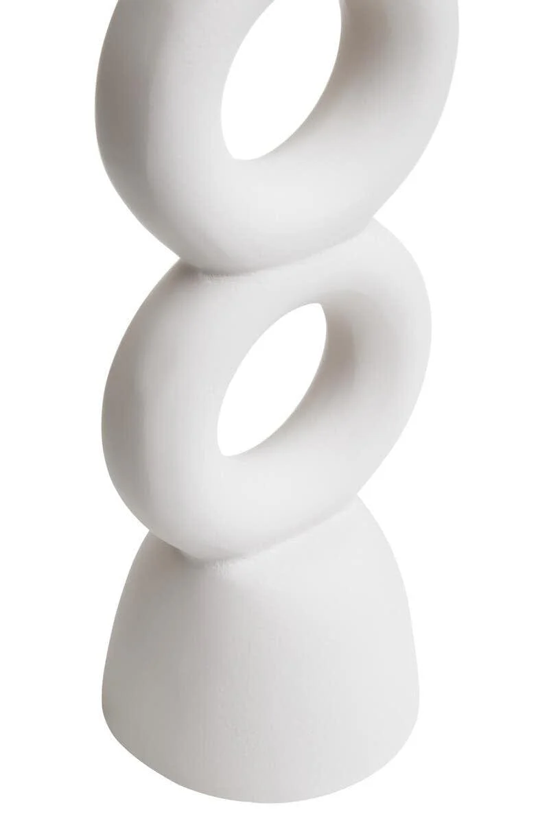 Hapax Large Cream Candle Holder - Image 6