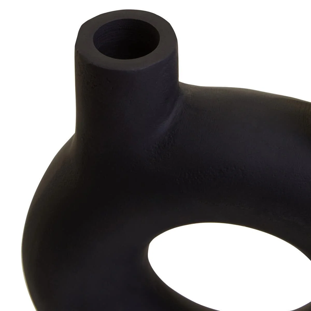 Hapax Small Black Candle Holder - Image 5