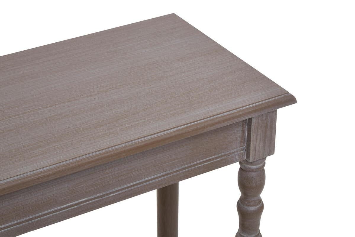 Heritage Natural Pine Wood Console Table - Image 4