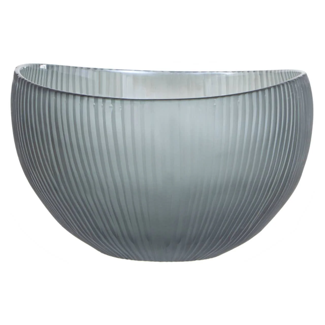 Hessa Grey Glass Bowl - Image 3