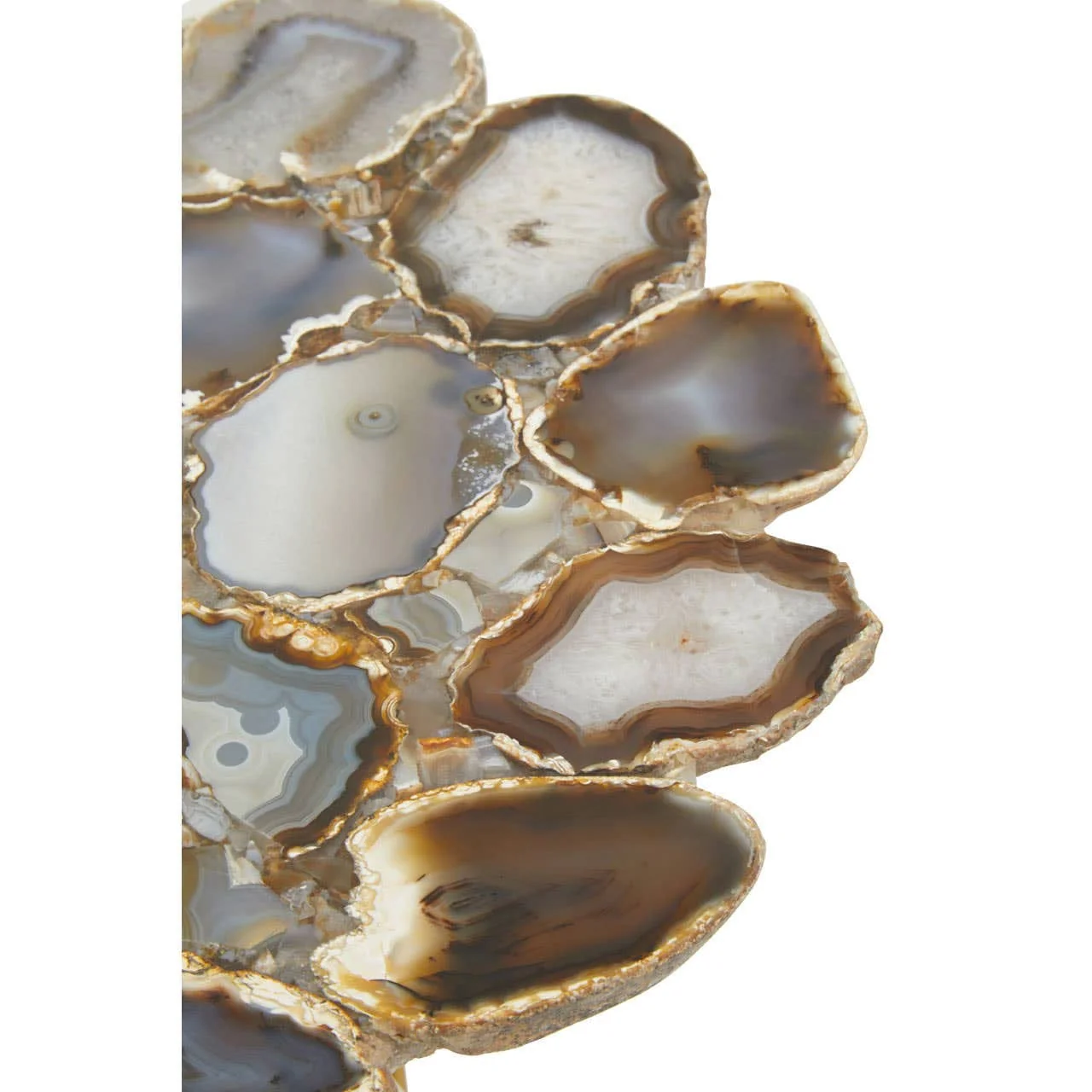 Jaipur Side Table with Agate Top - Image 4