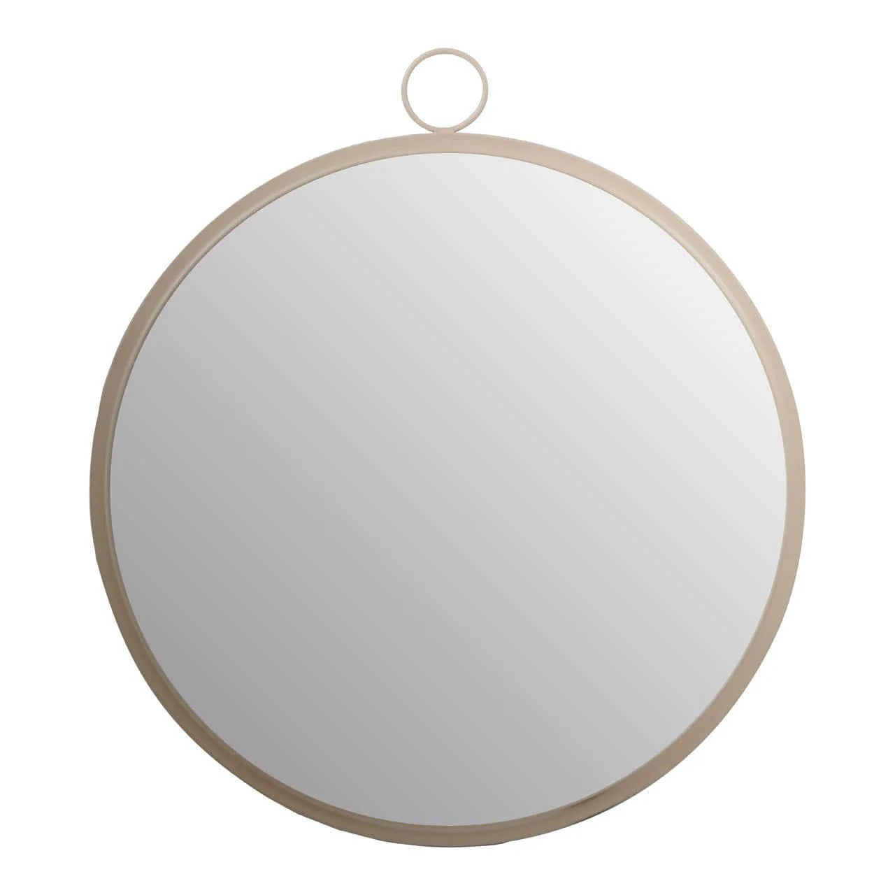 Karval Round Wall Mirror With Gold Finish Frame