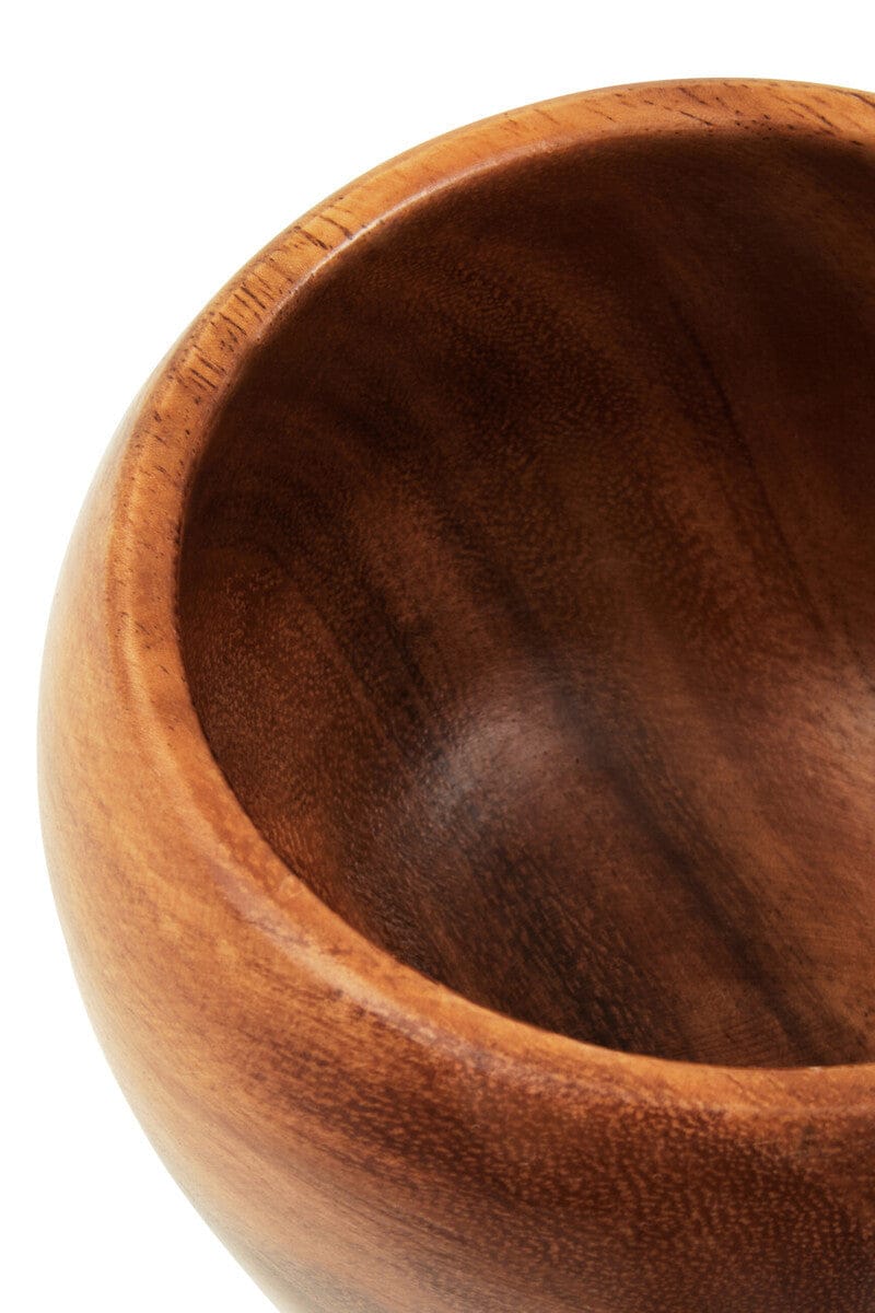 Kora Acacia Wood Tapered Mortar and Pestle - Image 7