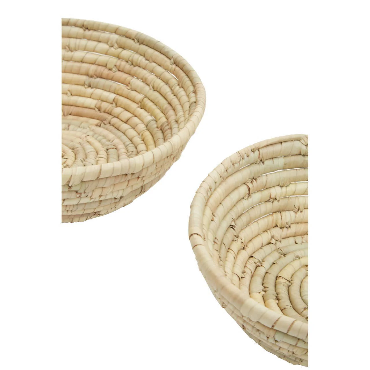 Lidi Set Of Three Palm Leaf Baskets - Image 4