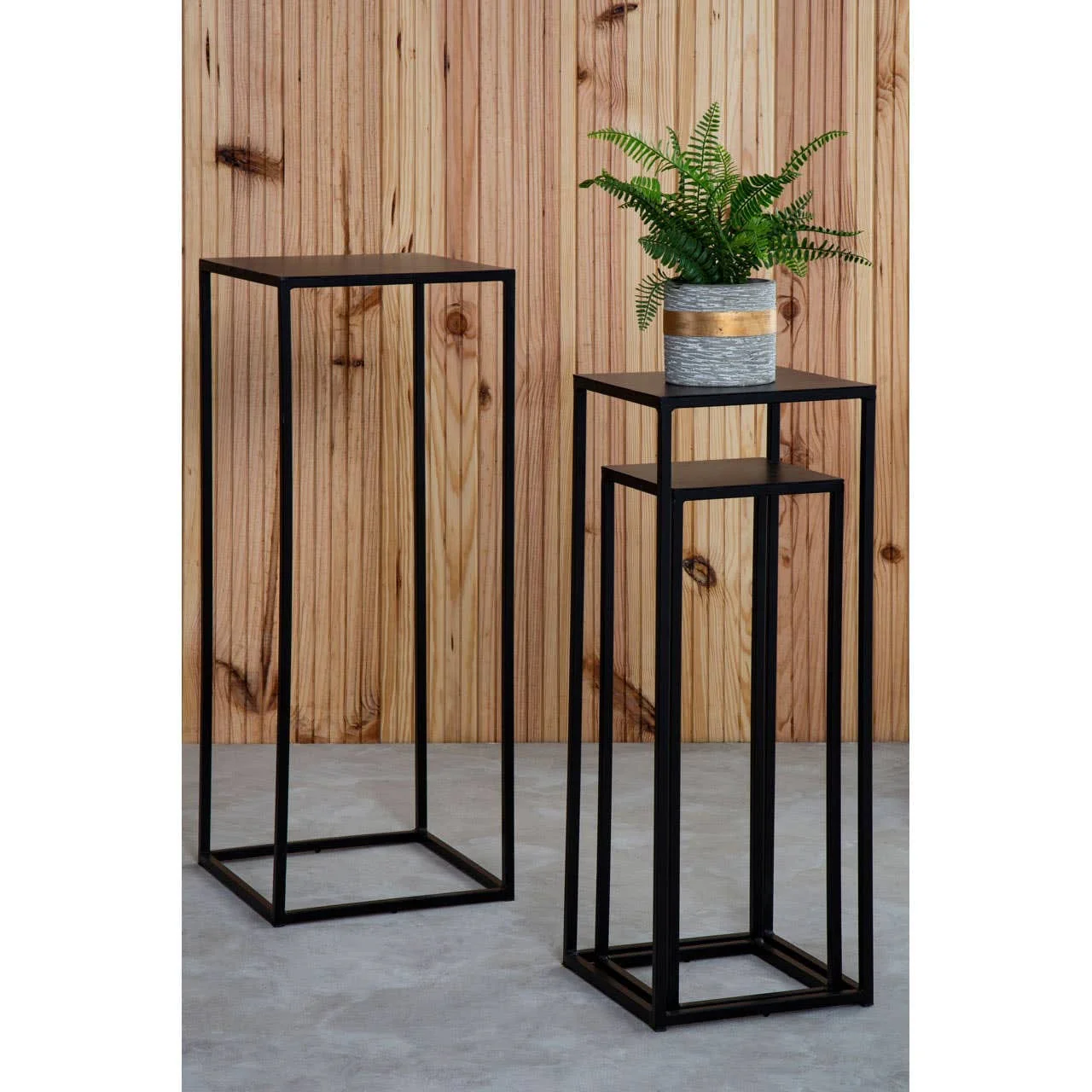 Mandoli Nest Of 3 Black Side Tables - Image 4