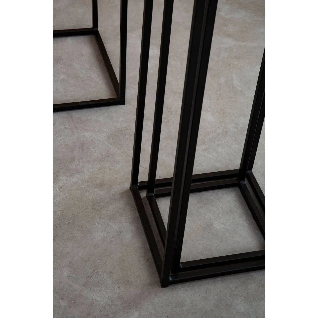 Mandoli Nest Of 3 Black Side Tables - Image 5