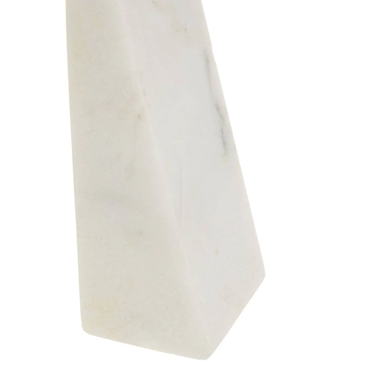 Marris Set Of 2 White Marble Bookends - Image 5