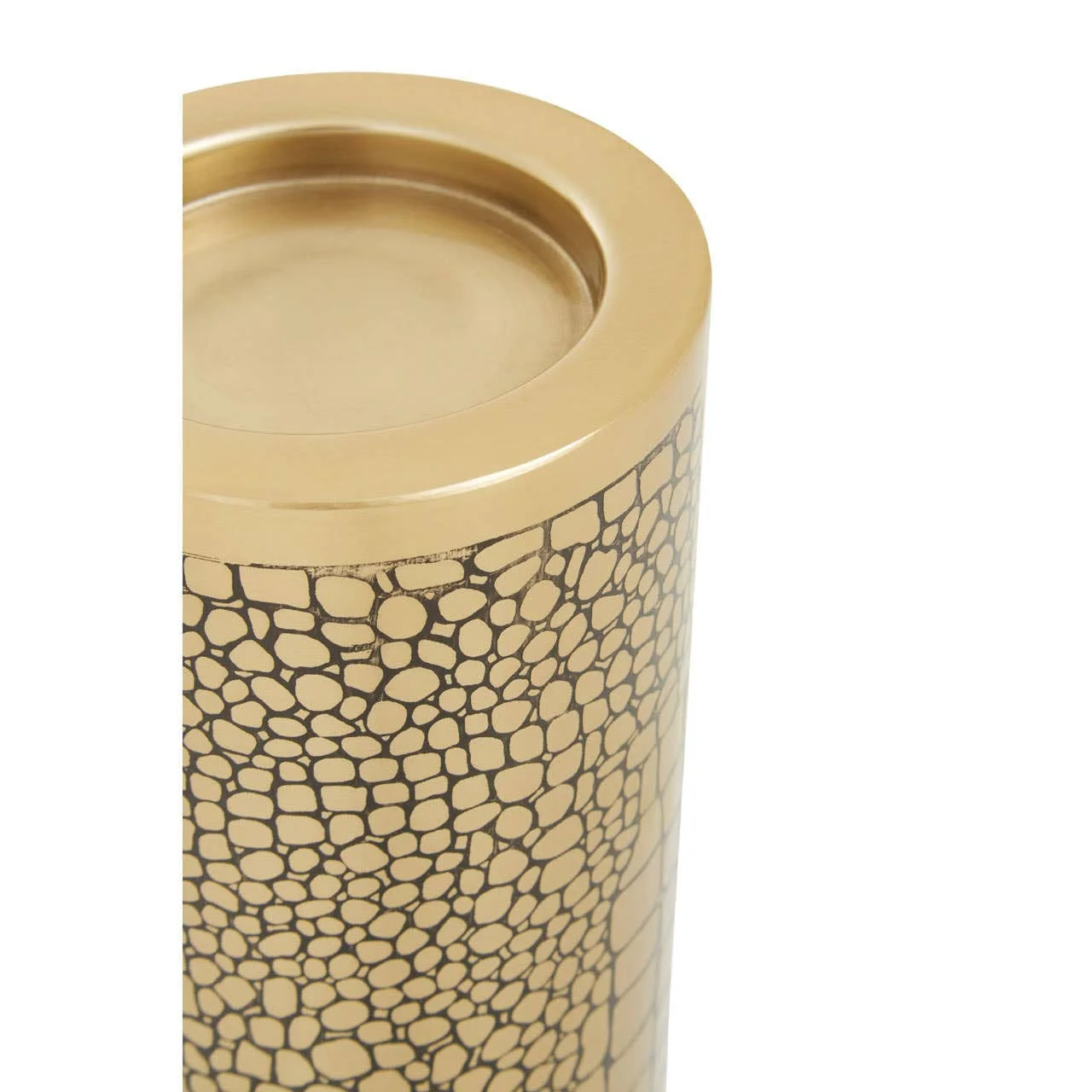 Meko Large Crocodile Pattern Candle Holder - Image 3