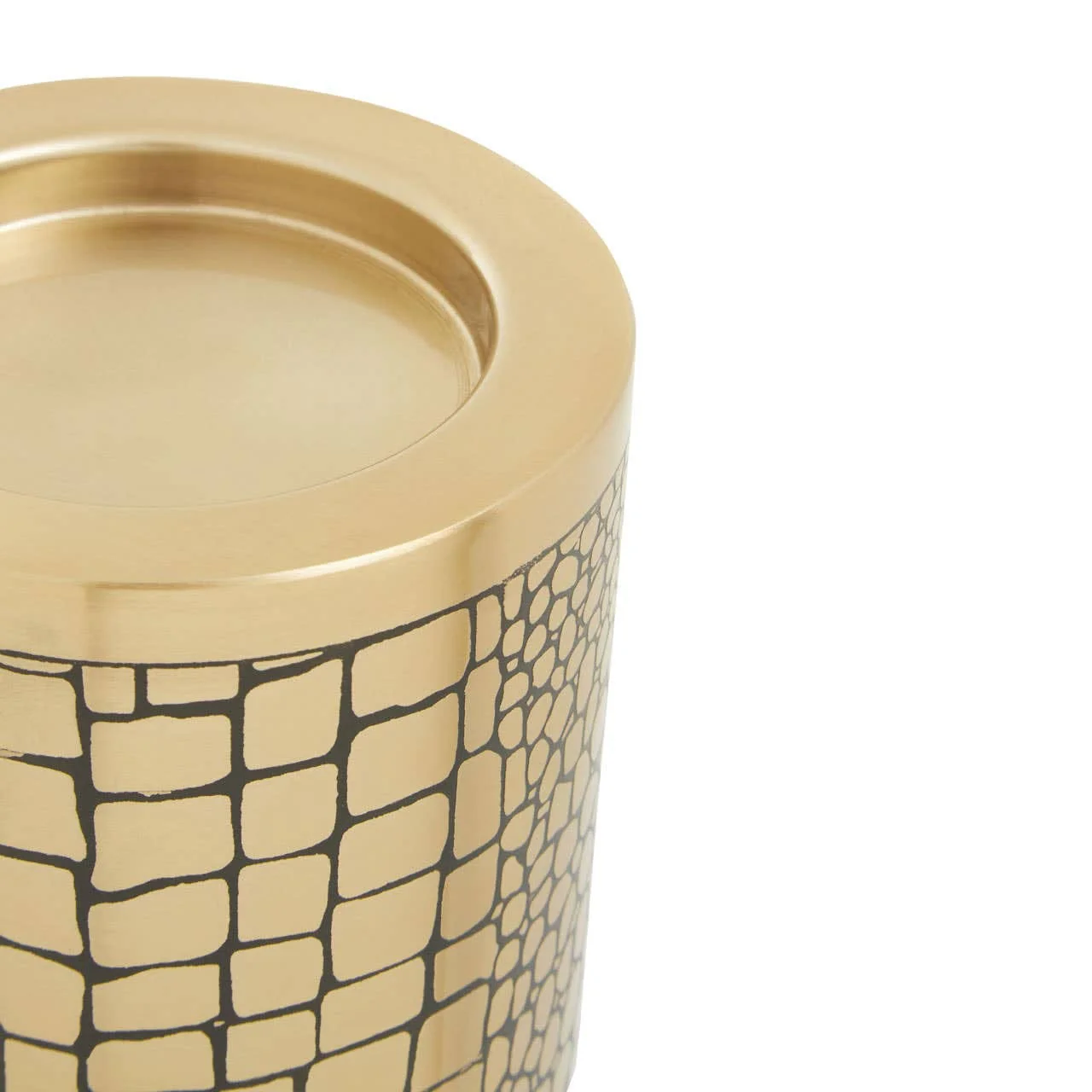 Meko Small Crocodile Pattern Candle Holder - Image 3