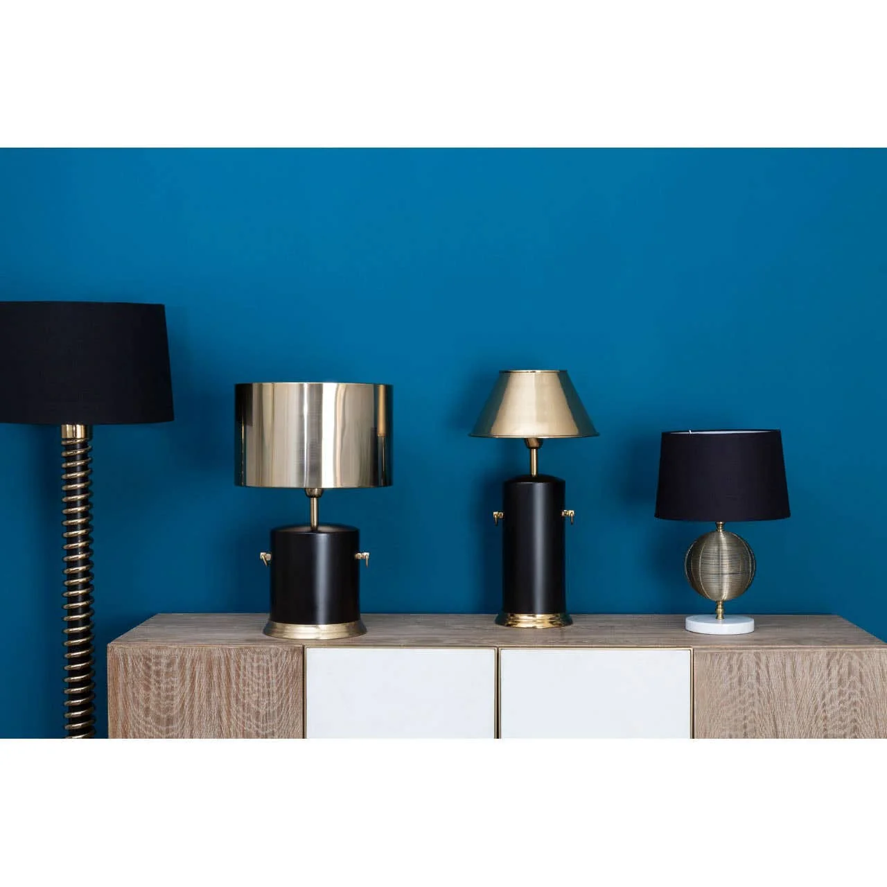Melvin Drum Shade Table Lamp - Image 5