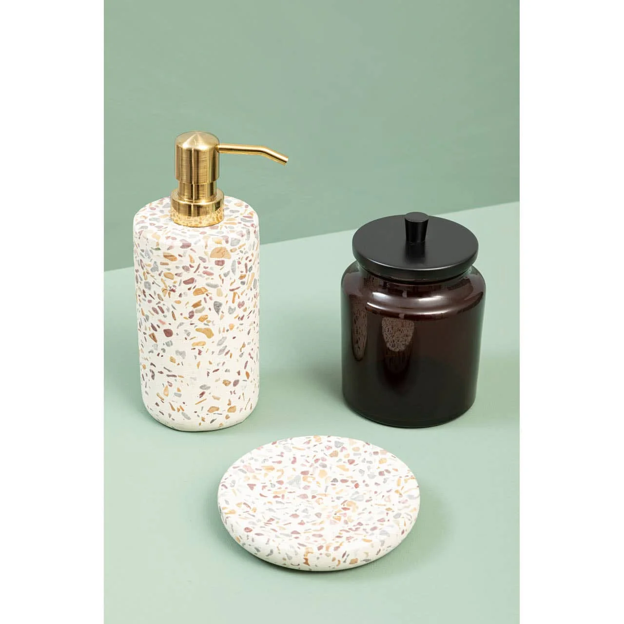 Mozie Terrazzo Effect Soap Dish - Image 8