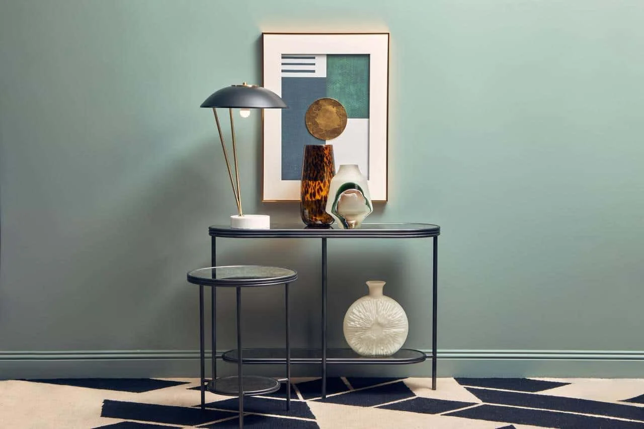 Newton Black Metal Shade Table Lamp - Image 5