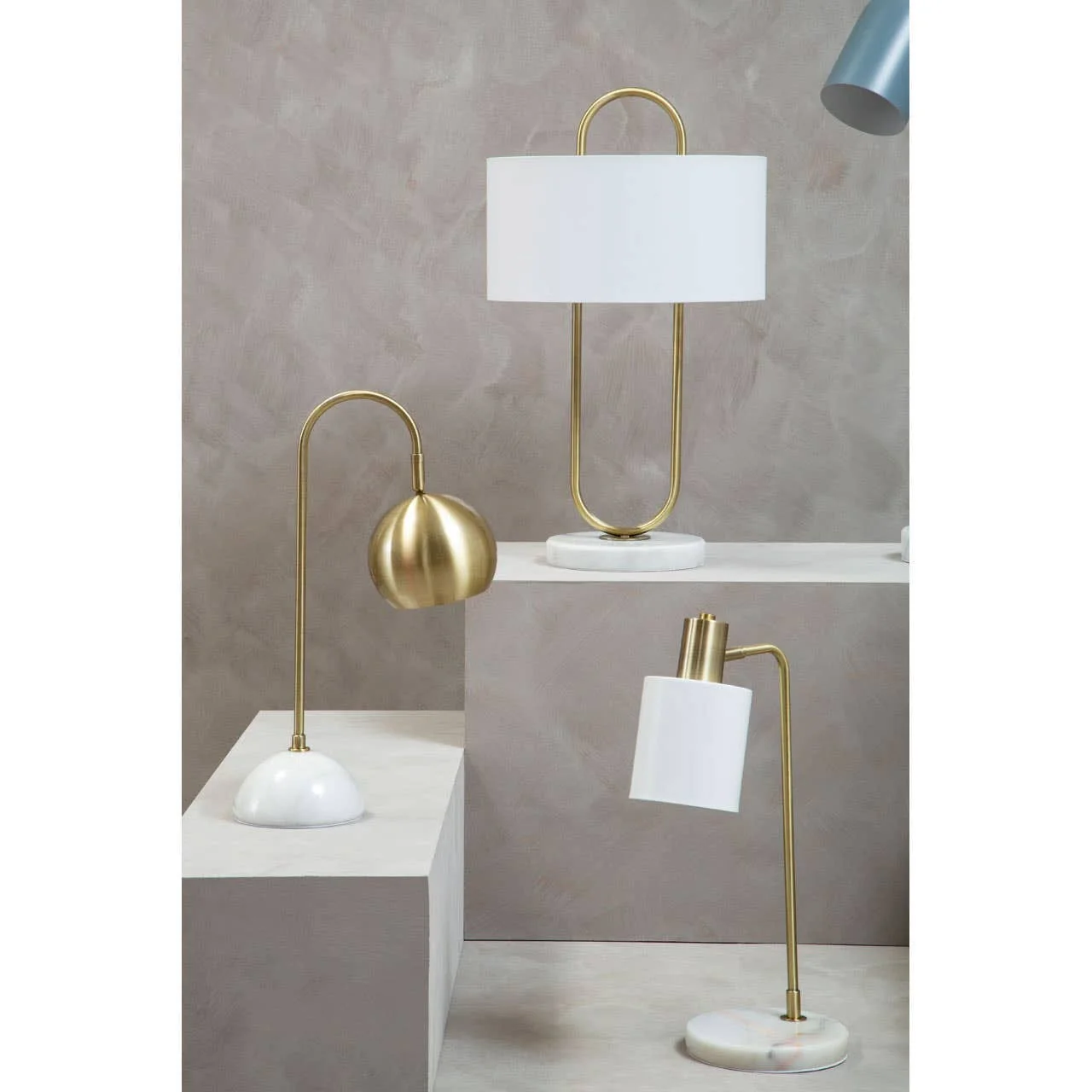 Newton White Shade Desk Lamp - Image 10