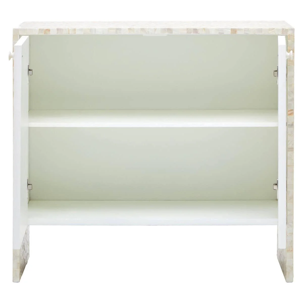 Obra Flower White Mother Of Pearl Cabinet - Image 2