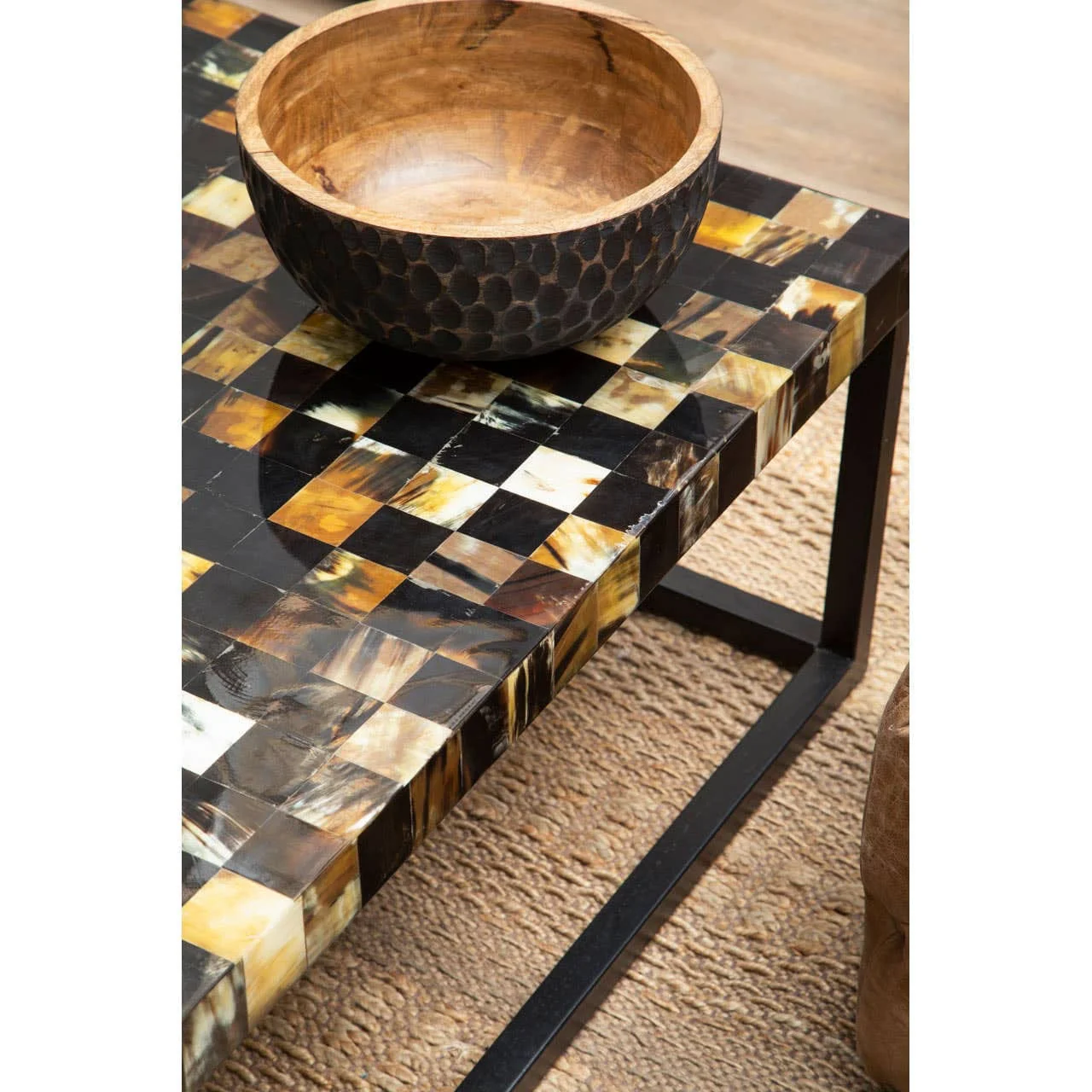 Obra Mother of Pearl top Square Coffee Table - Image 5