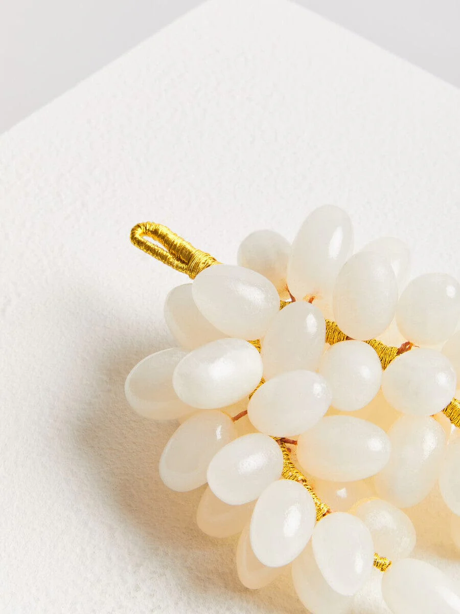 Oleena White Onyx Decorative Grapes - Image 10