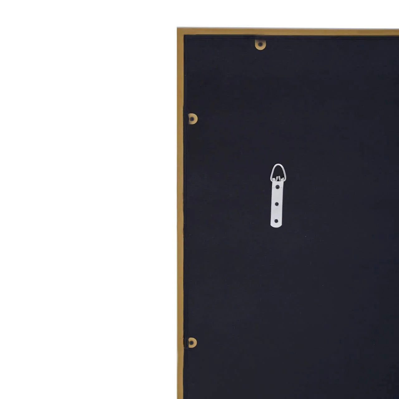 Oriel Grid Wall Mirror With Gold Finish Frame - Image 5