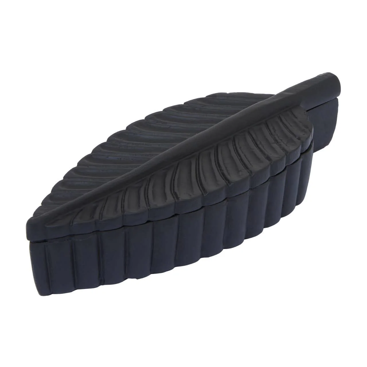 Prato Black Finish Plume Box - Image 3