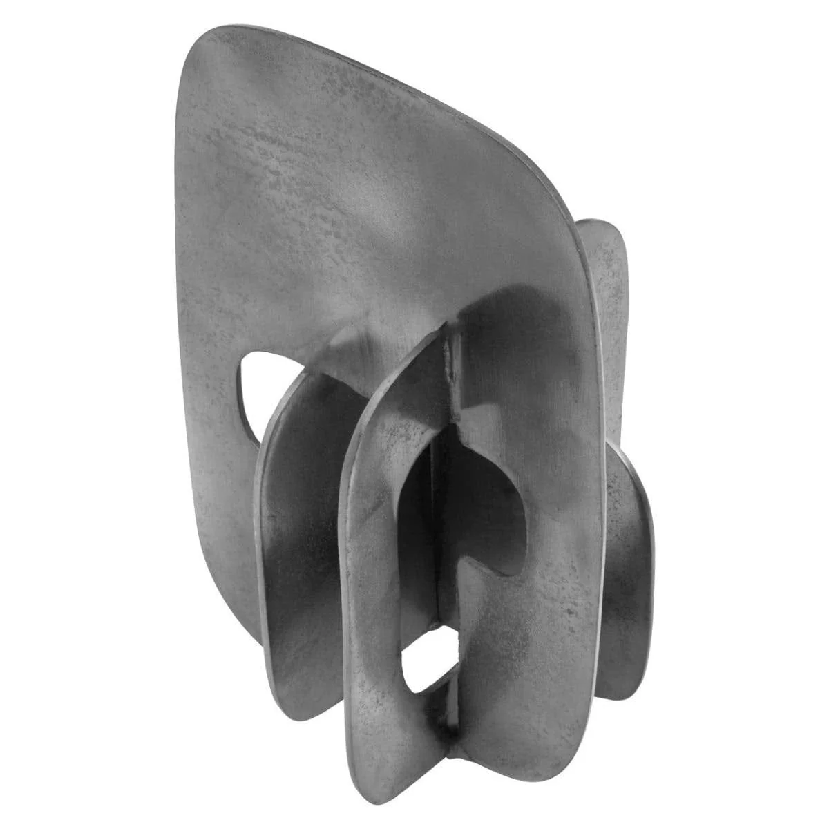 Prato Black Nickel Abstract Sculpture - Image 5
