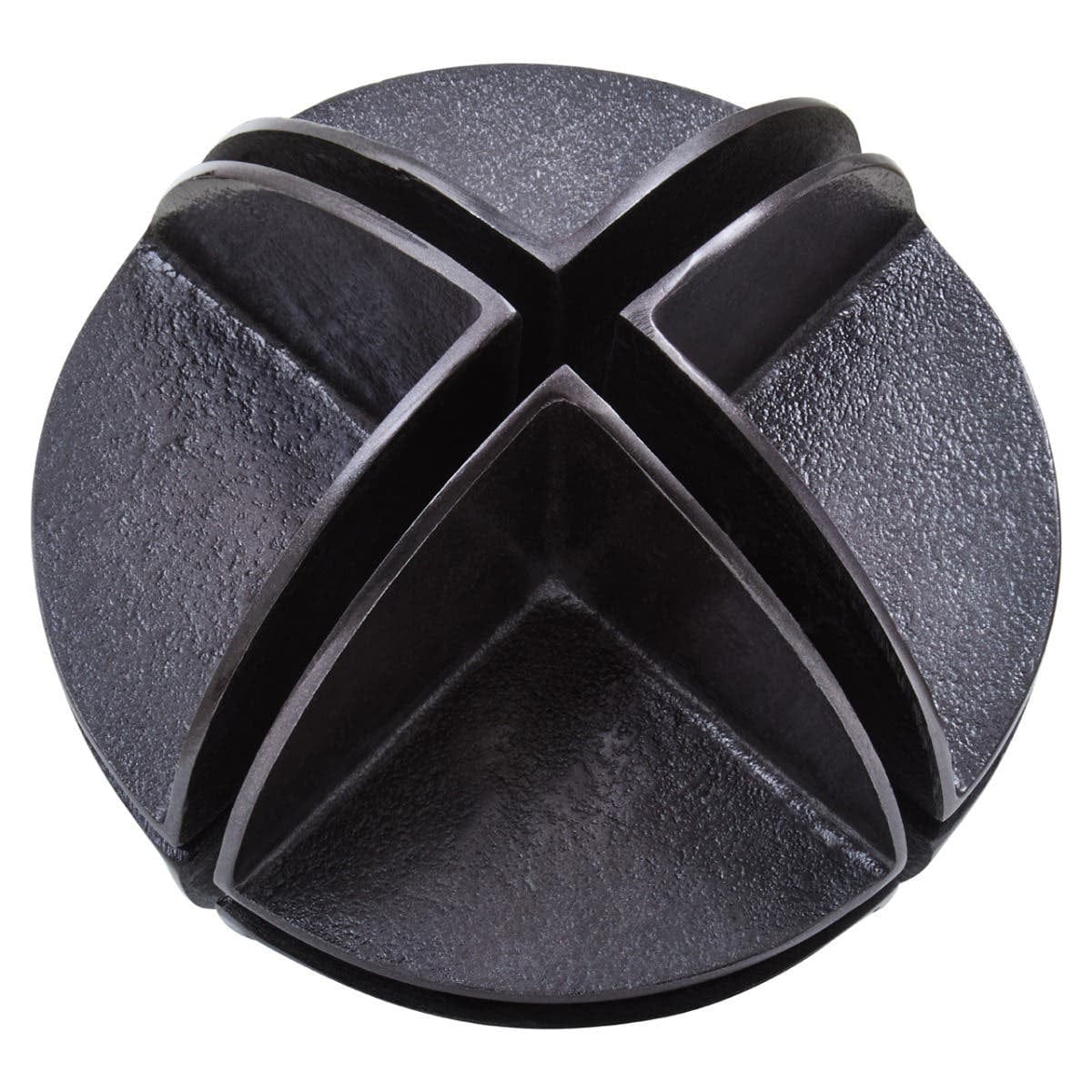 Prato Black Nickel Finish Sculpture - Image 3