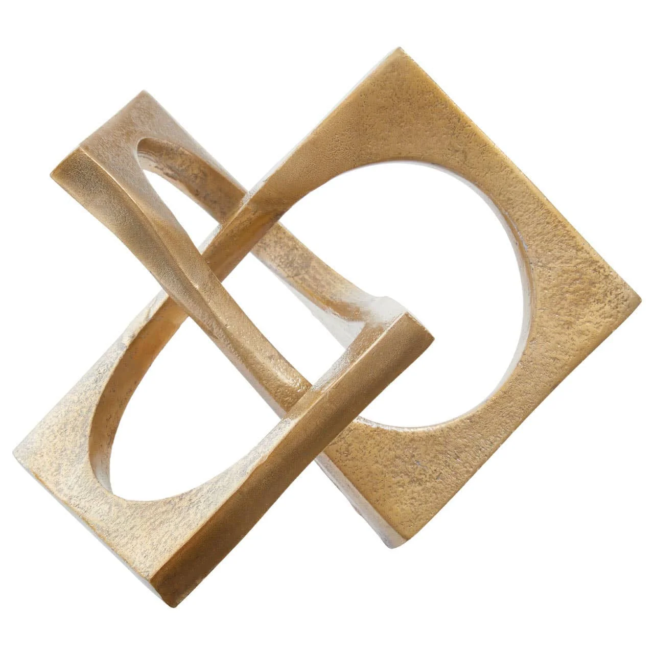 Prato Gold Finish Sculpture - Image 2