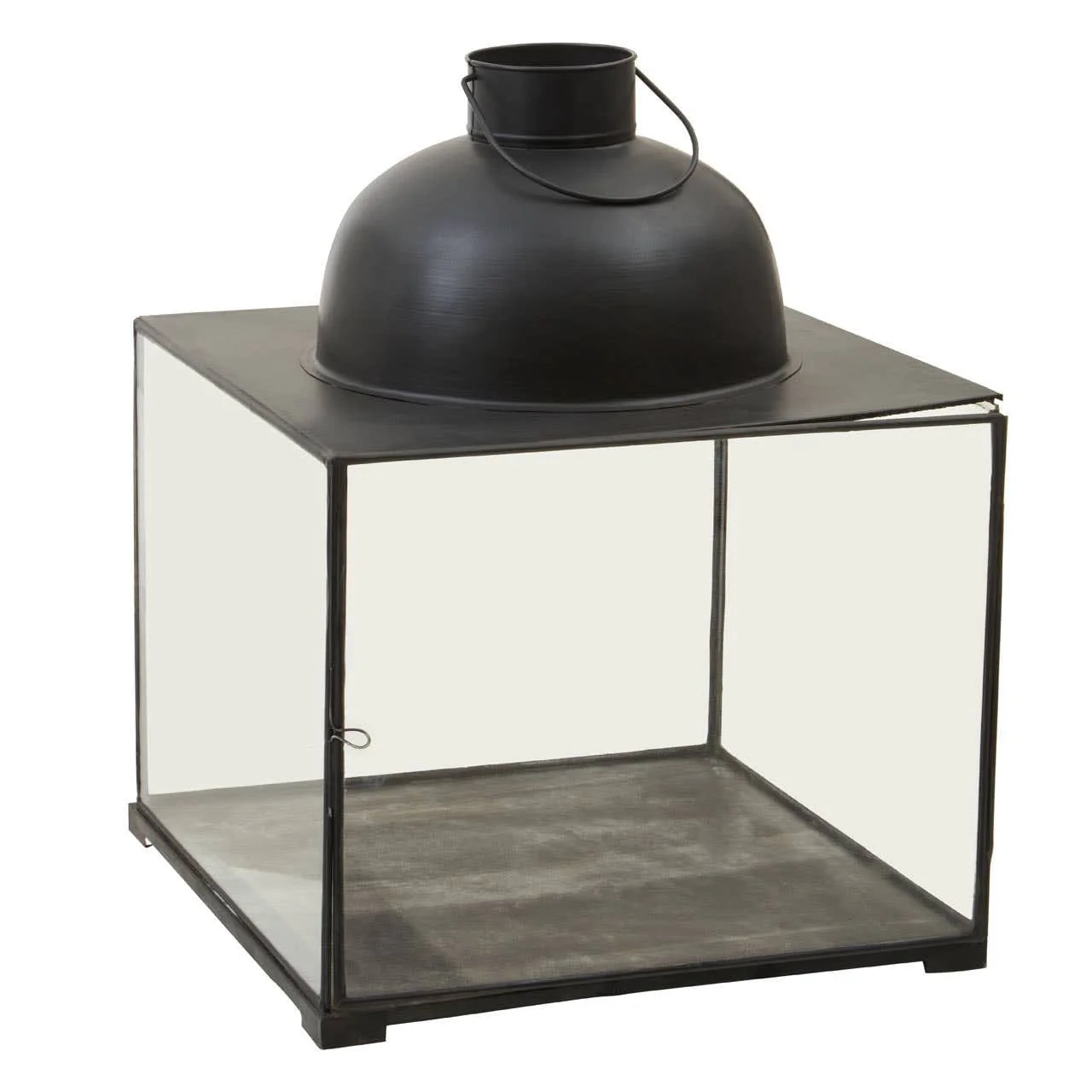Preston Small Antique Black Lantern - Image 3