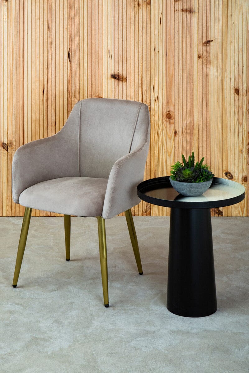 Ramus Black And White Ombre Side Table - Image 11