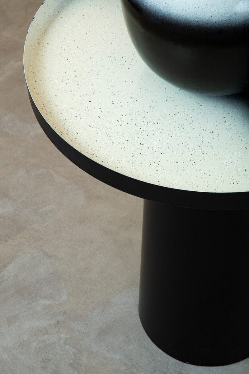 Ramus Black And White Ombre Side Table - Image 9
