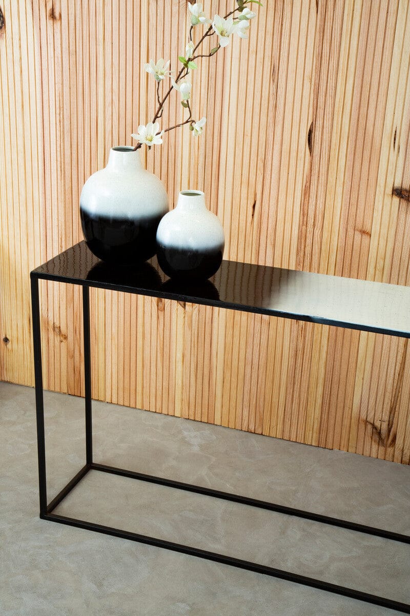 Ramus Large Black And White Ombre Vase - Image 12
