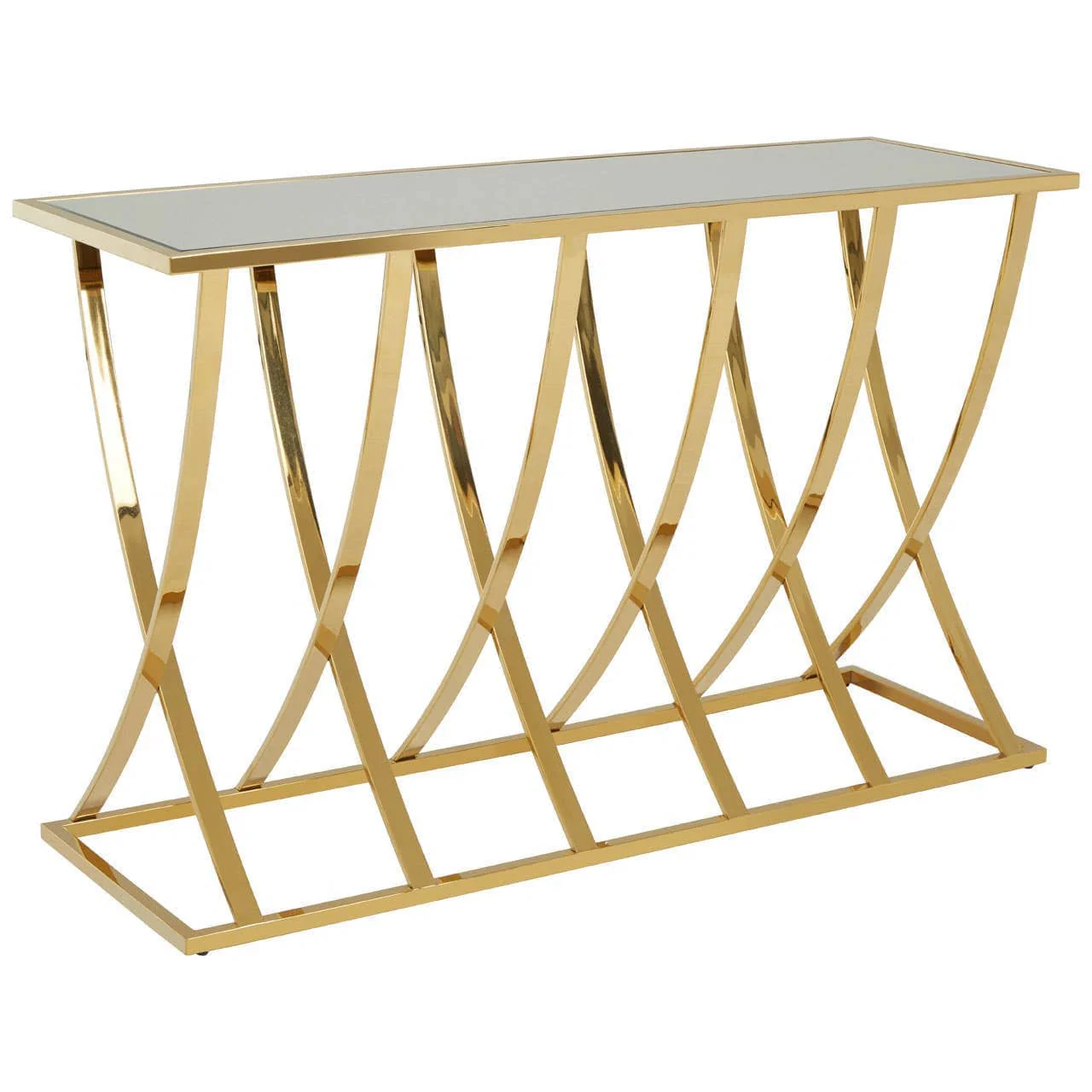 Reena Gold Console Table - Image 2