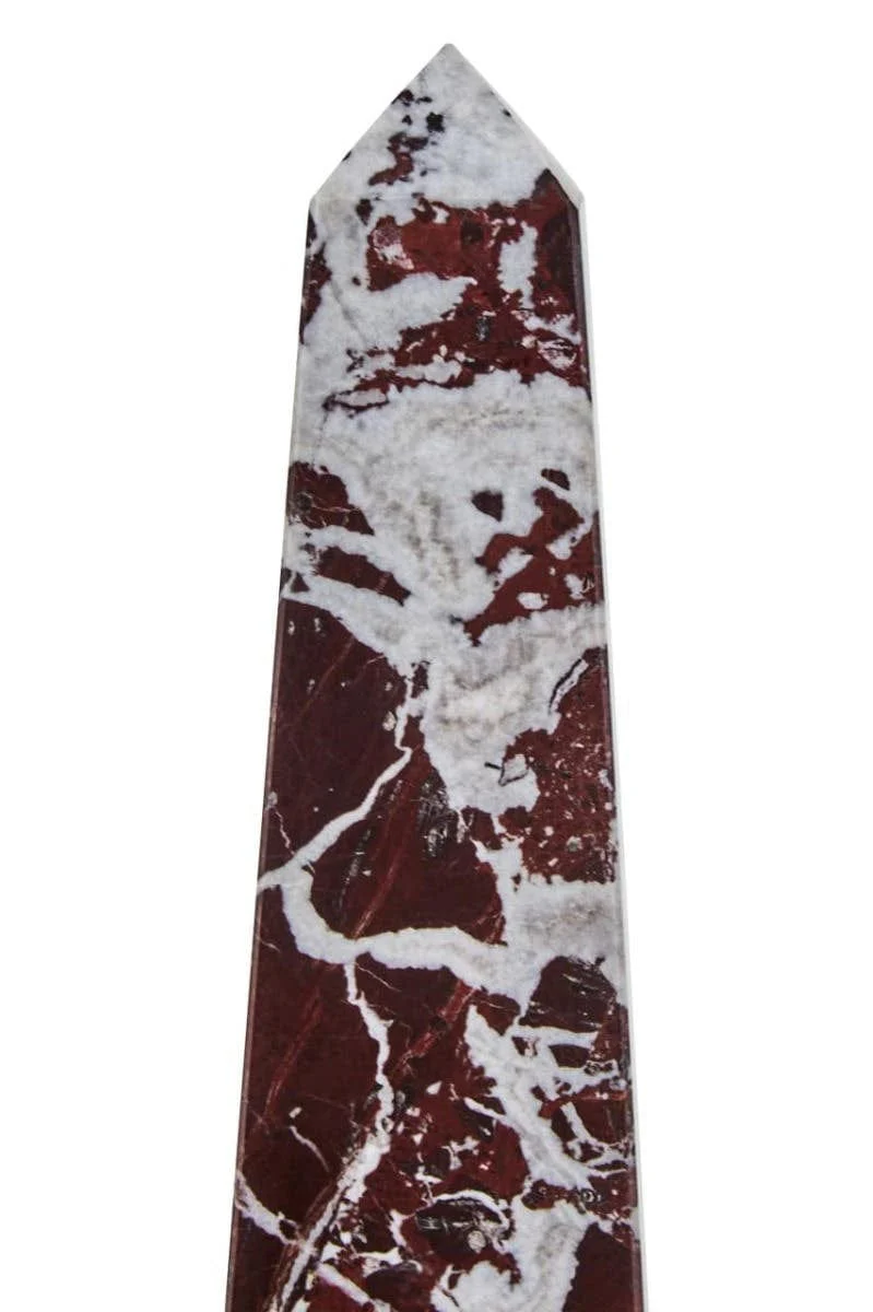 Salmo Large Red Marble Obelisk - Image 5