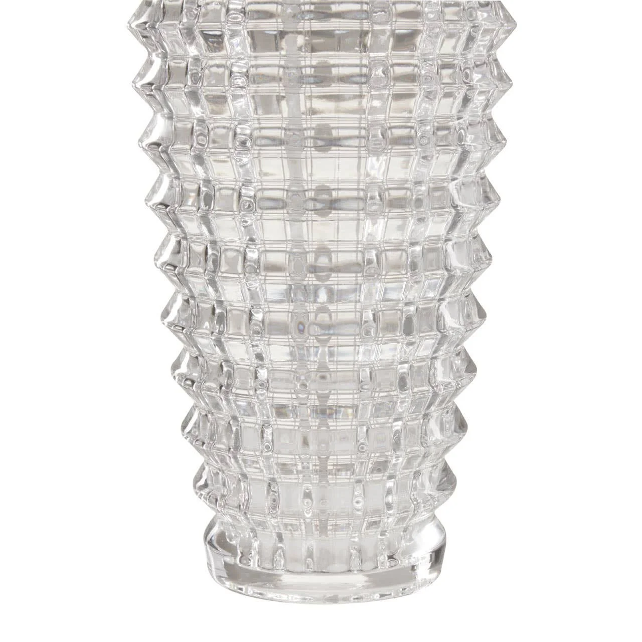Savita Large Textured Glass Vase - Image 3
