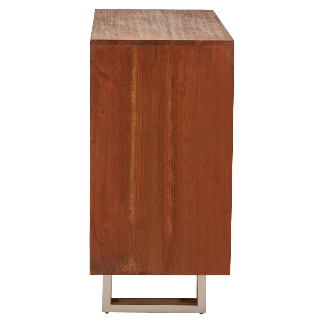Simla Acacia Wood 1 Door and 3 Drawers Sideboard - Image 4