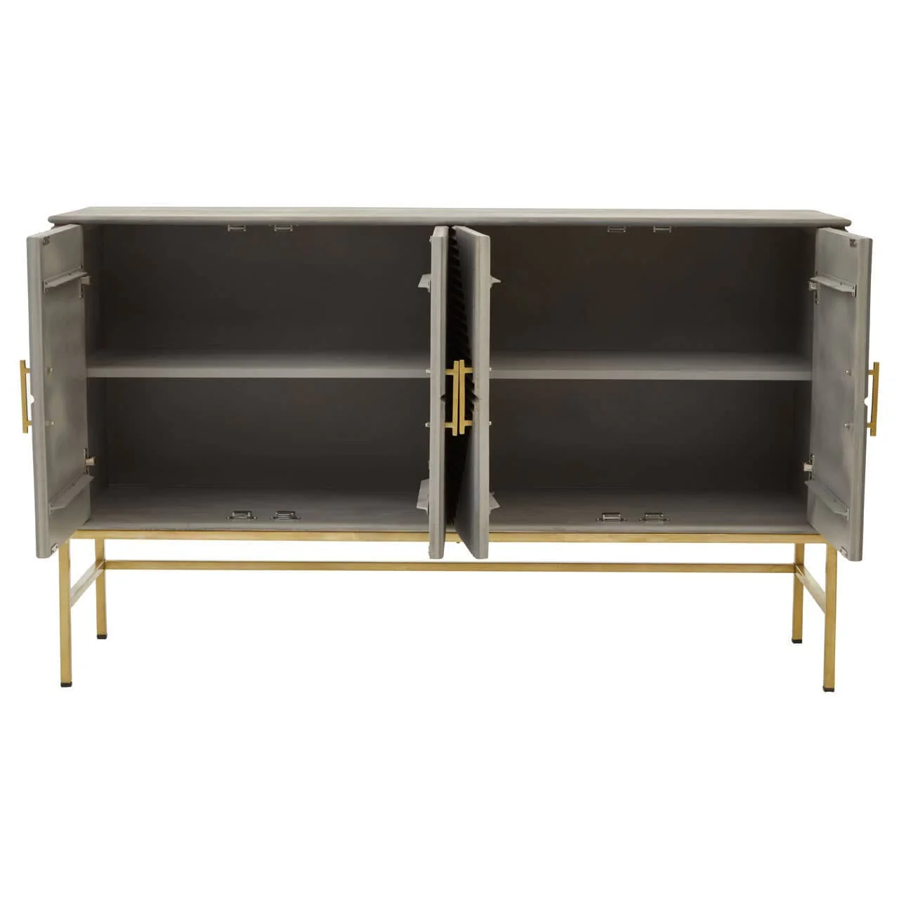 Suar Grey Wash Mango Wood Sideboard - Image 3