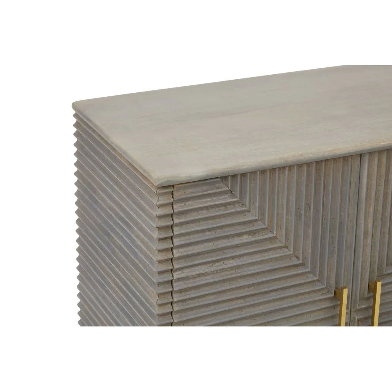 Suar Grey Wash Mango Wood Sideboard - Image 7