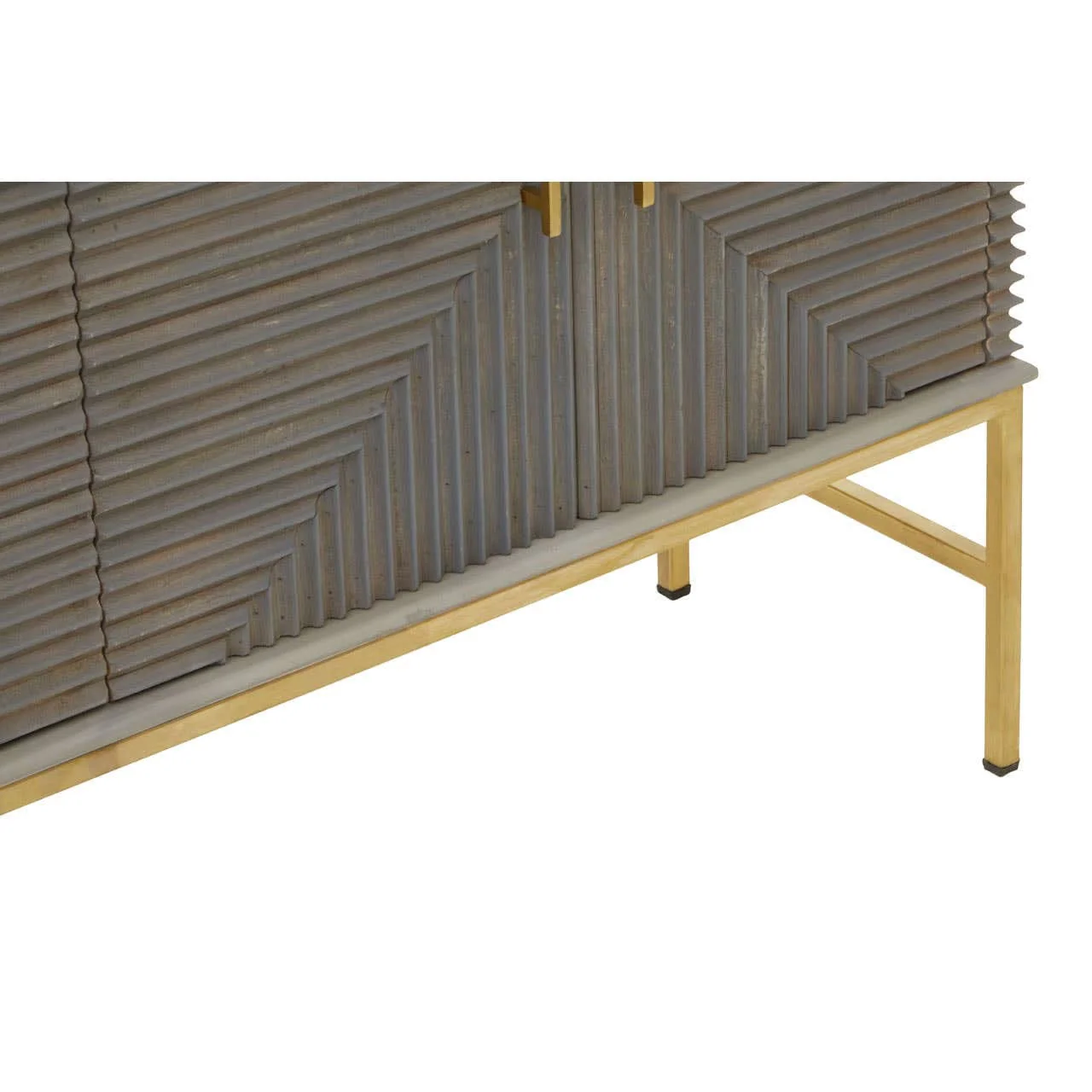 Suar Grey Wash Mango Wood Sideboard - Image 9
