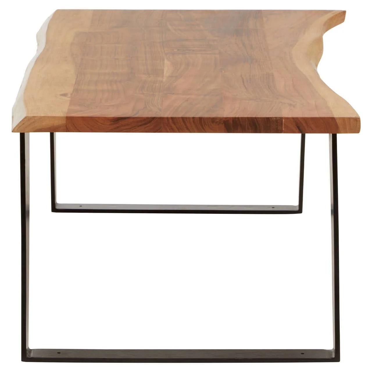 Surax Acacia Wood with Live Edge Coffee Table - Image 3
