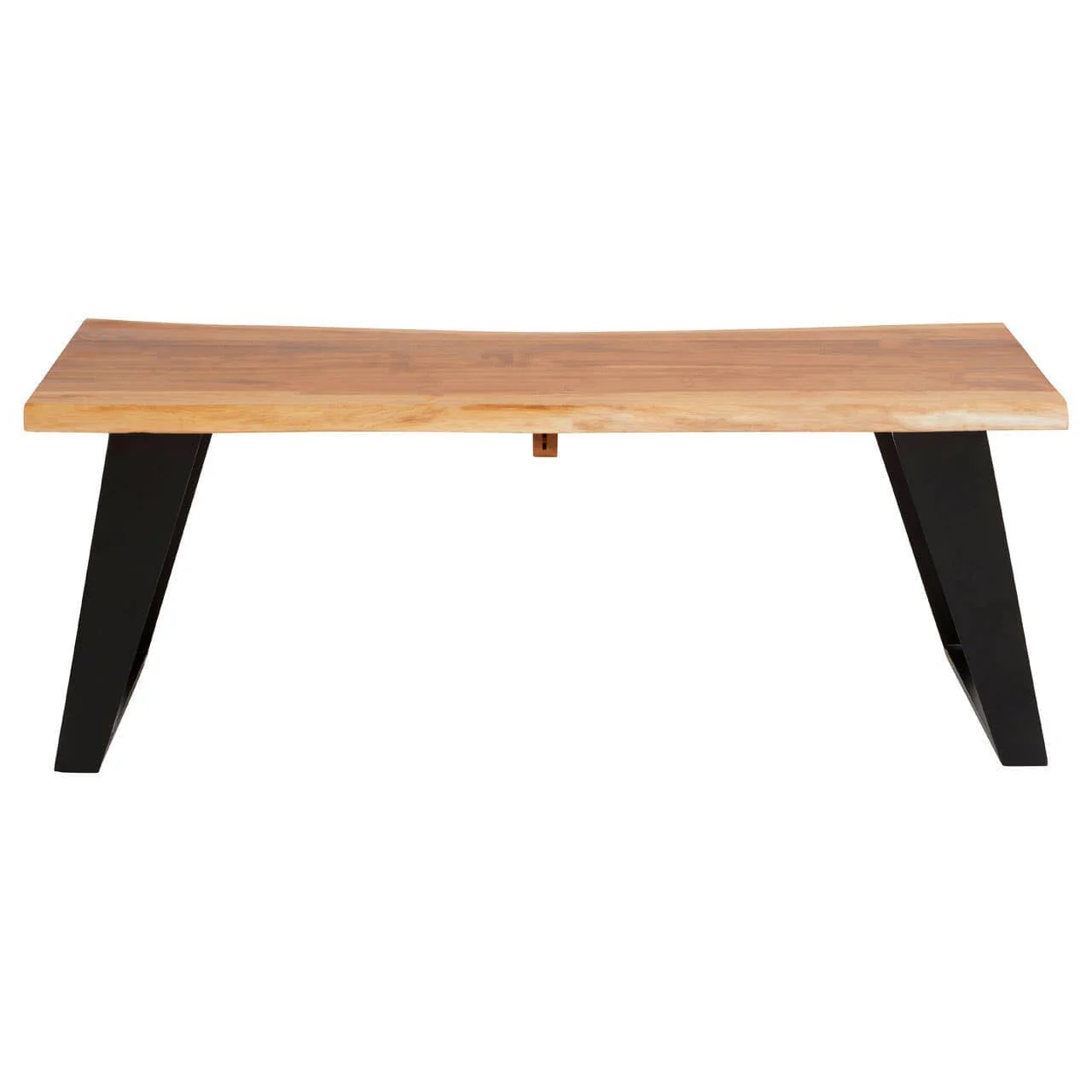 Surax Acacia Wood with Live Edge Coffee Table - Image 4