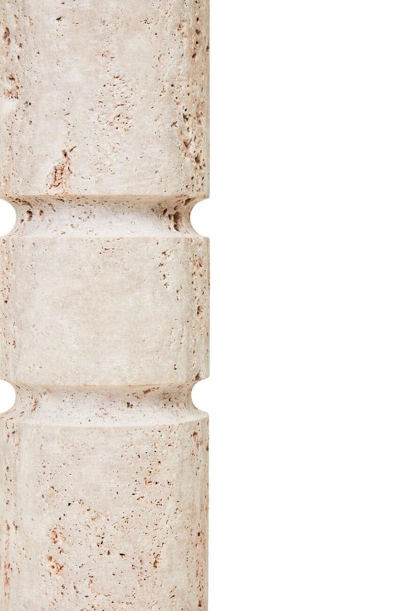 Tibor Travertine Large Candle Holder - Image 7