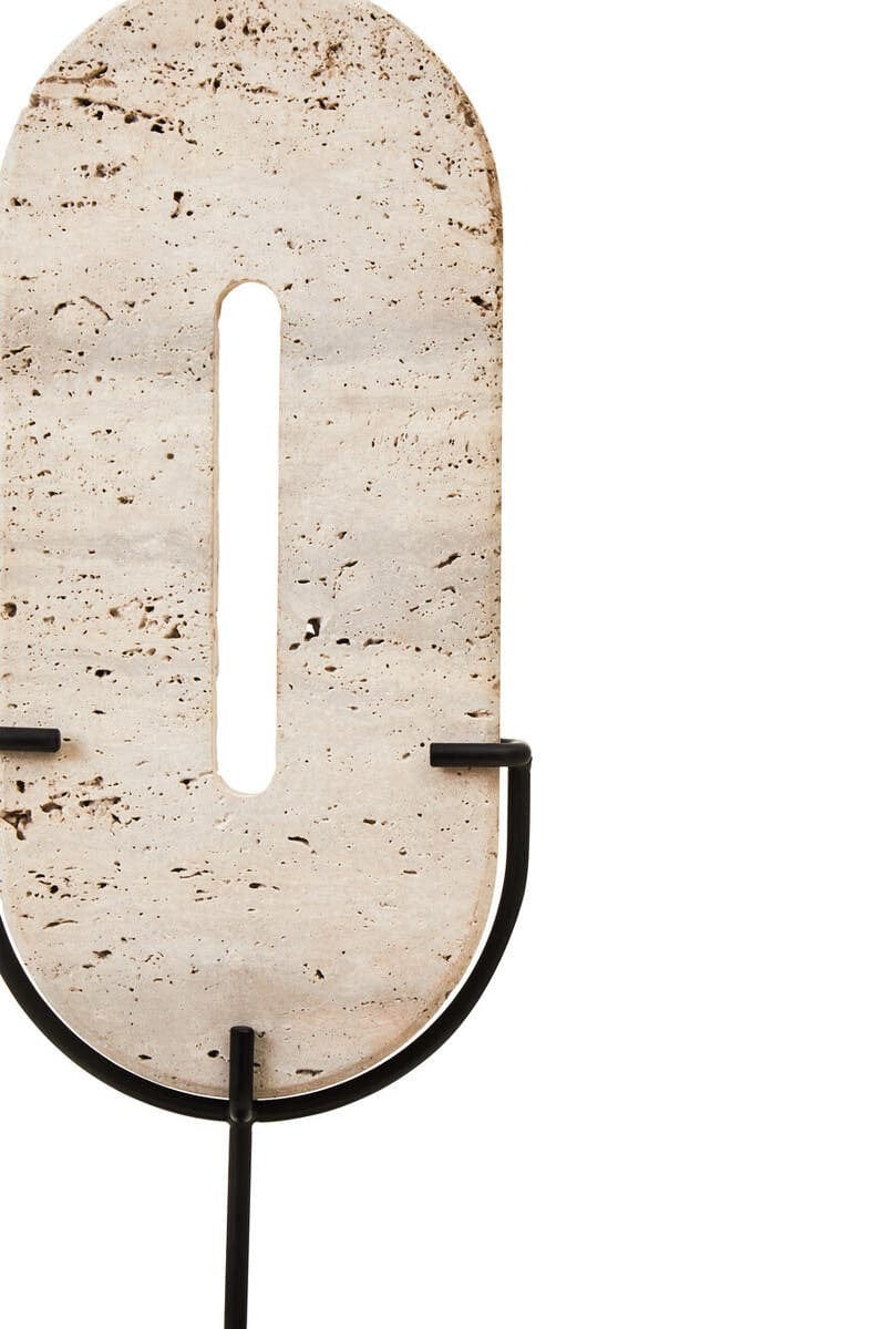 Tibor Travertine Large Sculpture - Image 10