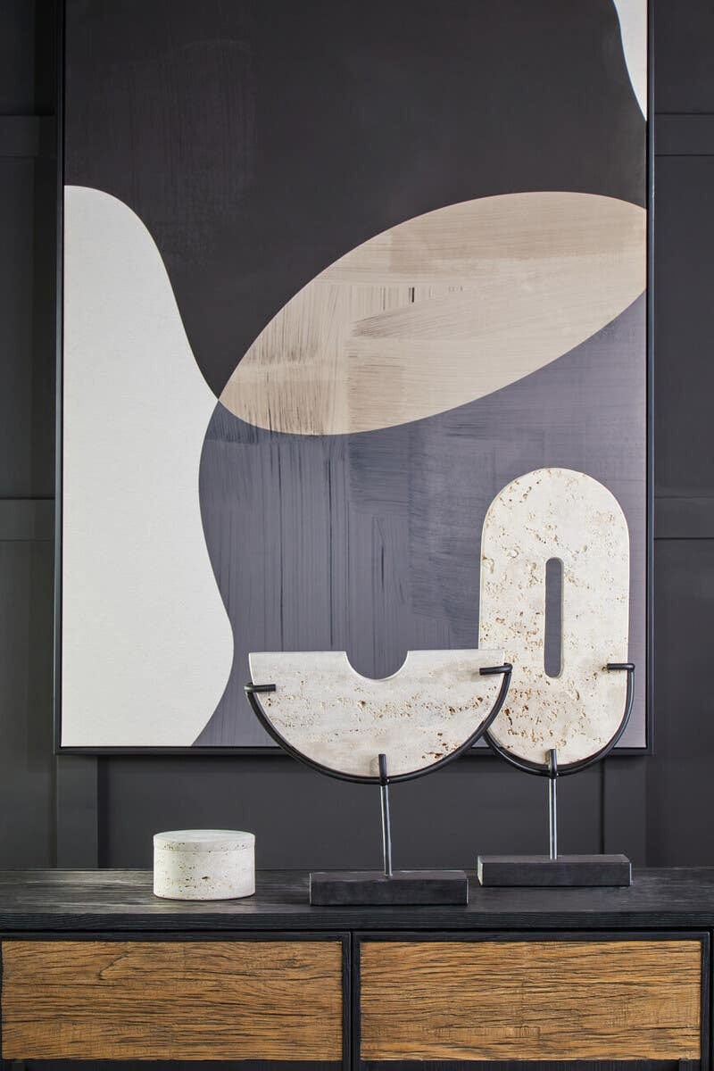Tibor Travertine Large Sculpture - Image 17