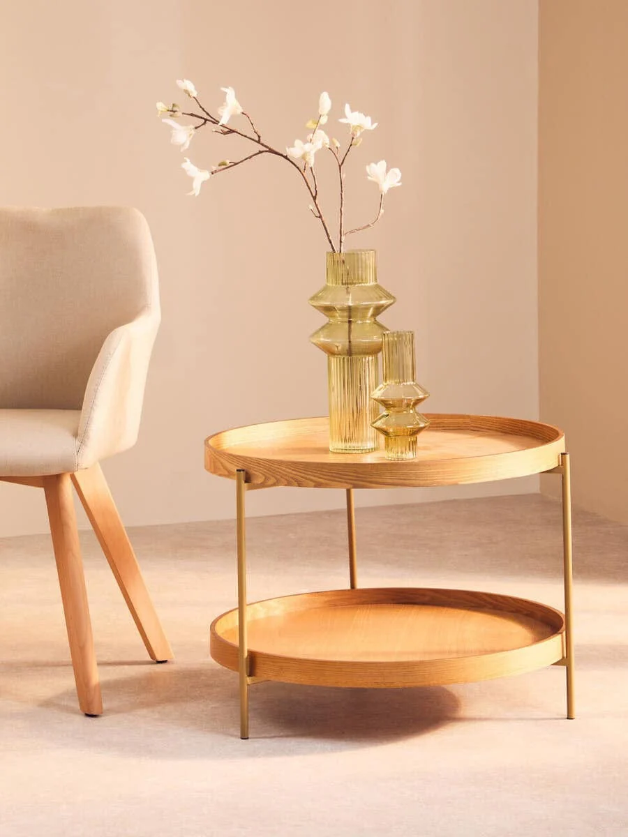 Viborg Two Tier Side Table - Image 5