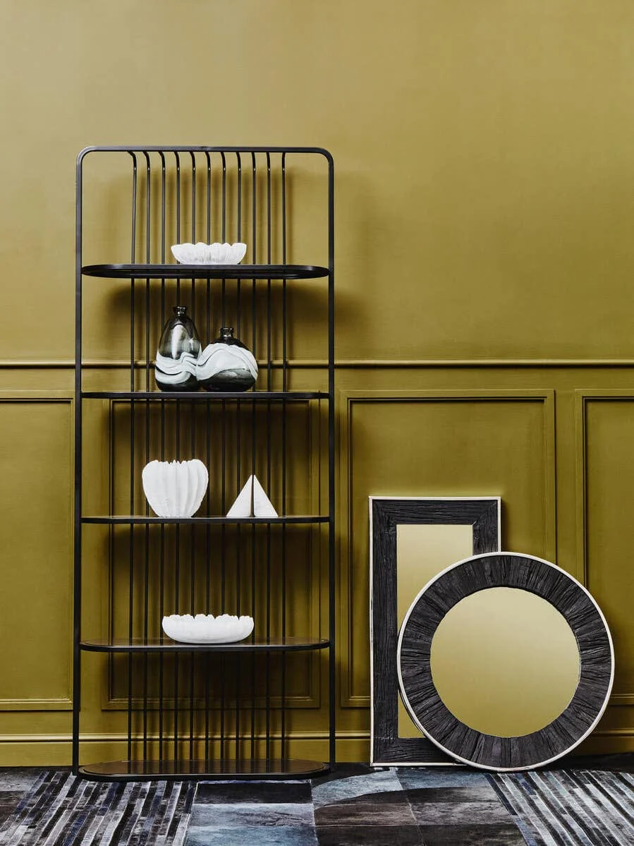 Vogue Five Tier Black Shelf Unit - Image 3