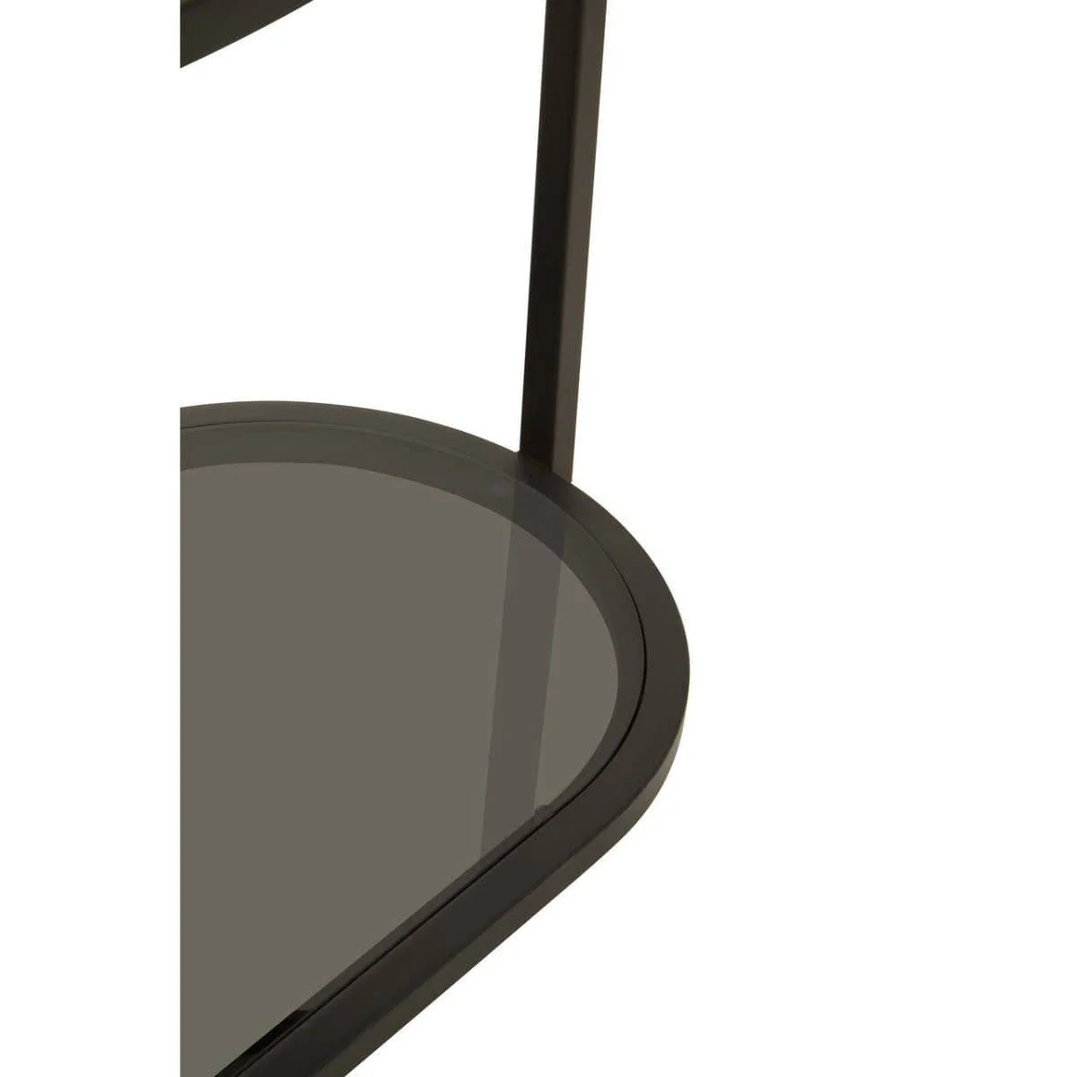 Vogue Five Tier Black Shelf Unit - Image 8